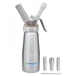 Whip It - Sterling 1/4L Dispenser - Silver